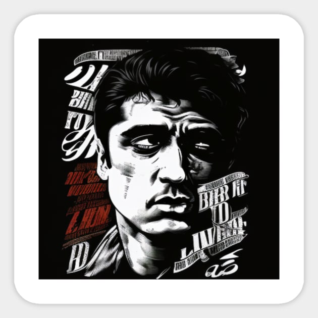 Legend Tony Montana Sticker by L3GENDS